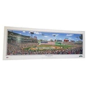 Red Sox Fenway Park 100th Opening Day 2012 Unframed Panoramic Poster 39x13.5 in
